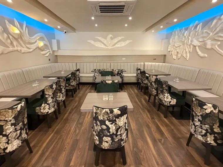 Ground floor dining hall at Termeh