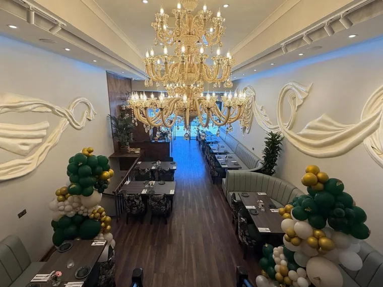 Upstairs dining room at Termeh